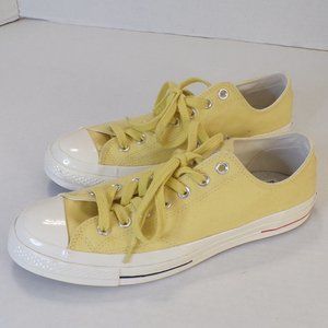 BRAND NEW CONVERSE ALL-STAR CHUCK TAYLOR BLACK LABEL YELLOW & WHITE SNEAKERS